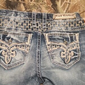 Rock Revival Light Blue Boot Cut Jeans